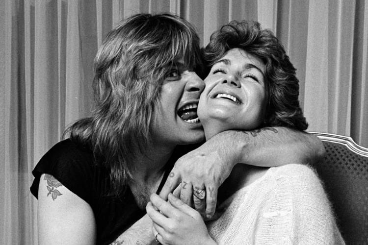 Ozzy Osbourne and Sharon Osbourne