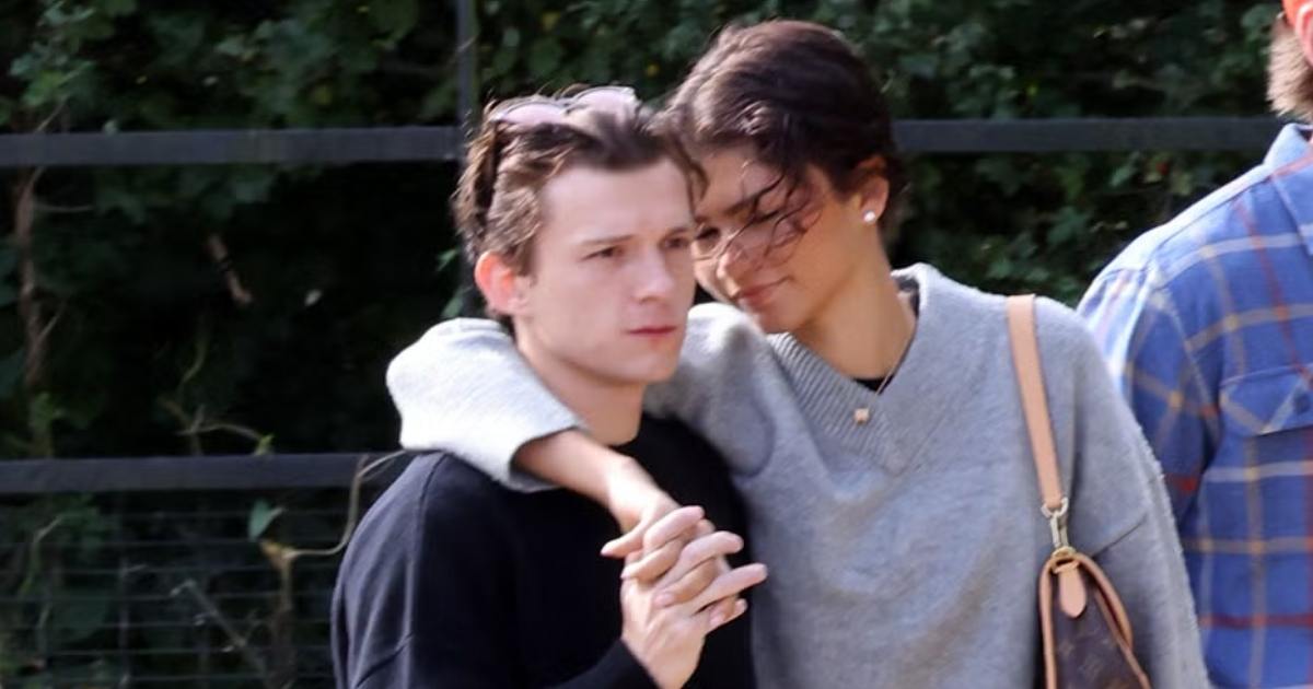 Zendaya and Tom Holland